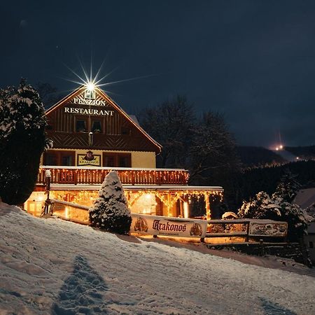Pension&Restaurant Krakonoš Harrachov Bagian luar foto
