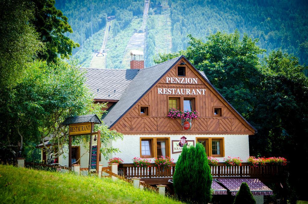 Pension&Restaurant Krakonoš Harrachov Bagian luar foto